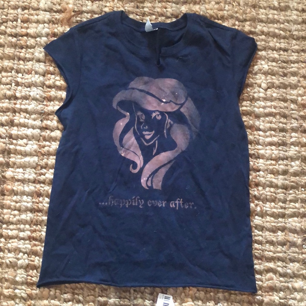 Custom Disney Ariel girls top 10 12 med